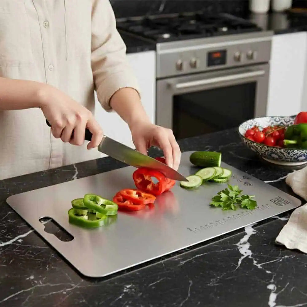 Titanium Chopping Board for Kitchen by Al Tijarat UAE