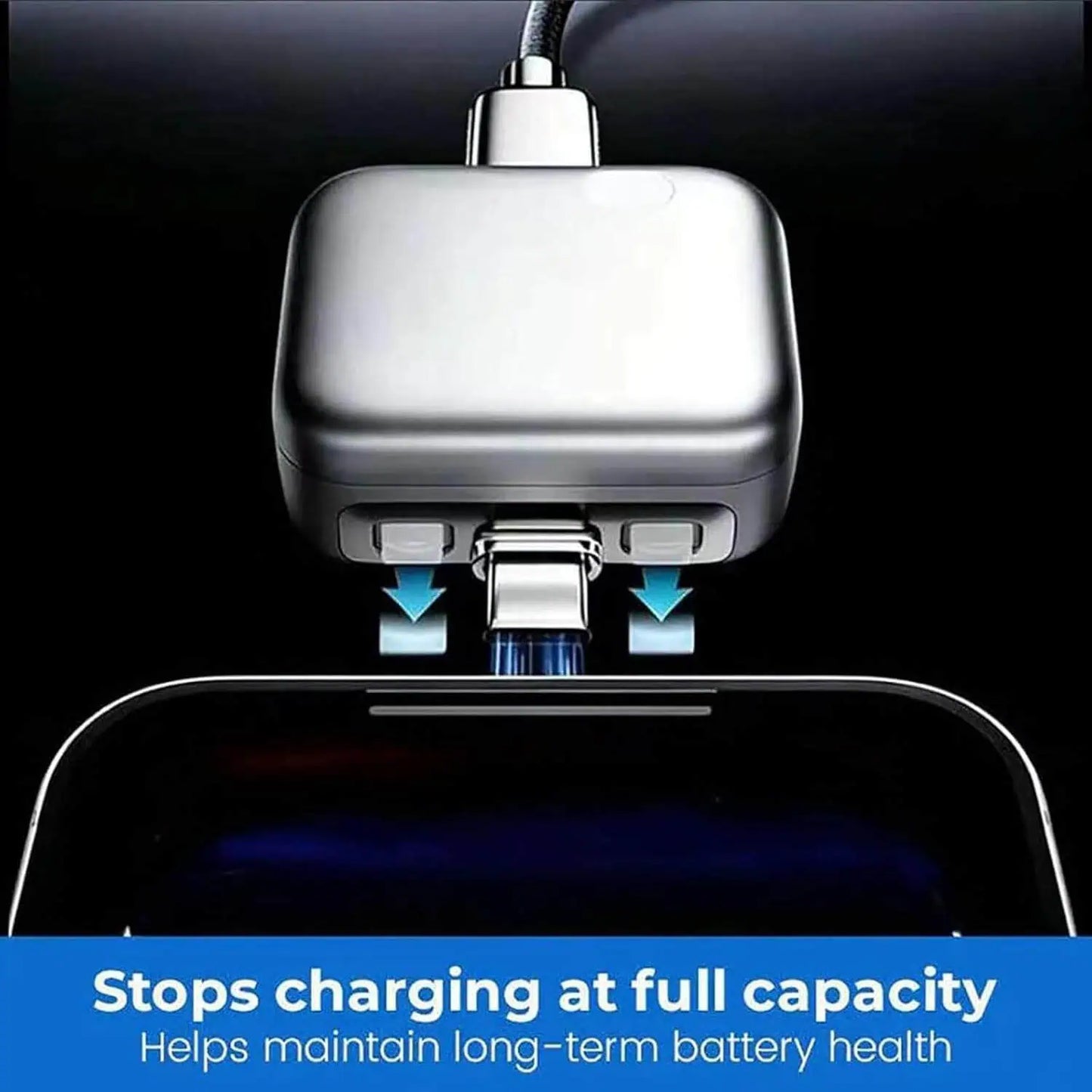 AI Smart Auto-Stop Charging Adapter
