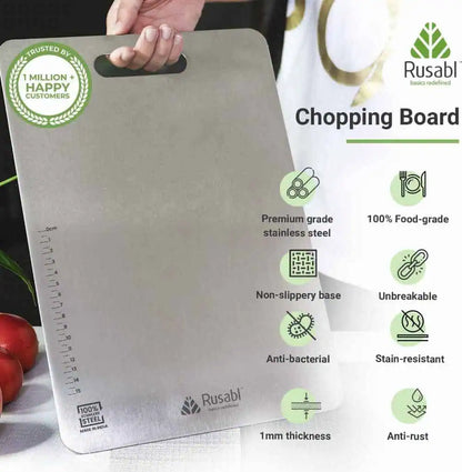 Titanium Chopping Board for Kitchen by Al Tijarat UAE