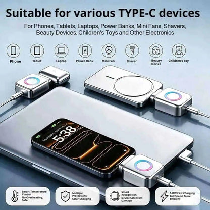AI Smart Auto-Stop Charging Adapter