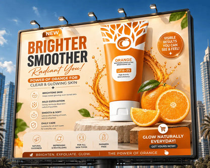 Orange Whitening Exfoliating Gel – Reveal Your Natural Glow